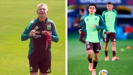 Javier Aguirre reacciona ante la petición de que Gilberto Mora no pruebe el alcohol