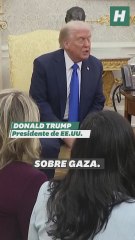 Trump se muestra optimista sobre un acuerdo en Gaza: "Existe la posibilidad de que tengamos paz en Oriente Medio"