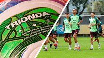 Selección Mexicana ya entrena con el balón Trionda del Mundial 2026