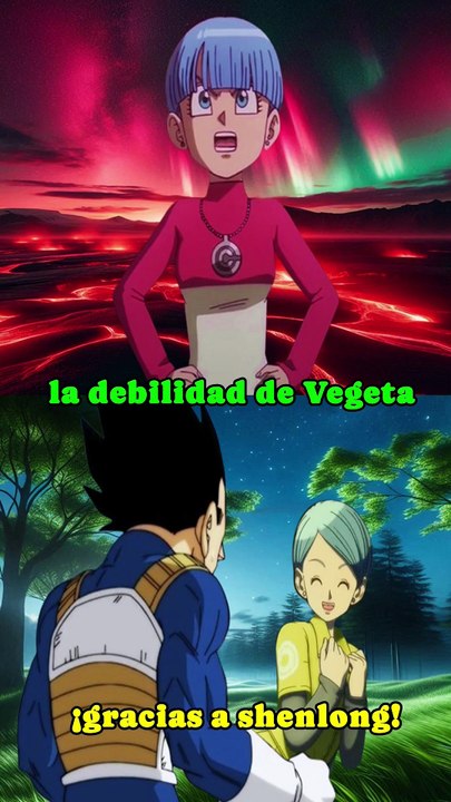 la debilidad de vegeta - explicacion