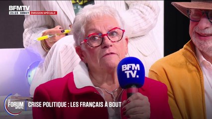 FORUM BFMTV - Pour Josiane, retraitée, "on devrait essayer le Rassemblement national une fois et après on pourra critiquer ou juger"