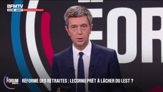 Sébastien Lecornu a demandé, il y a deux semaines, à Bercy une étude d'impact sur la suspension de la réforme des retraites