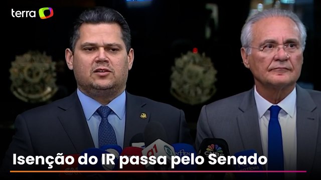 Alcolumbre indica Renan Calheiros como relator do projeto de isenção do IR