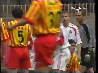 Lecce vs AC Milan 3-3 (Serie A 2001.04.22)