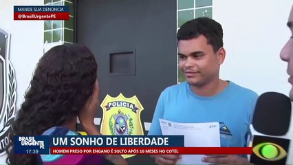 Homem preso por engano é solto após 10 meses no cotel