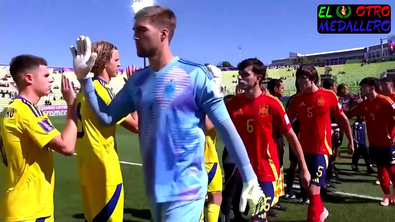 04 España - Ucrania Octavos Mundial sub 20 Chile 2025