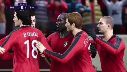 Thrilling Coppa Italia Leg 2 Clash in PES 2021 – AC Milan vs Fiorentina