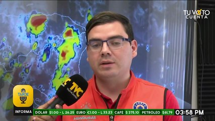 Lluvias continuaran en la zona centro, sur y occidente del país