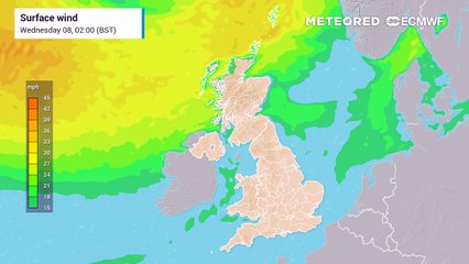 Noticeable winds over the Northwest of Scotland to be felt over the next two days