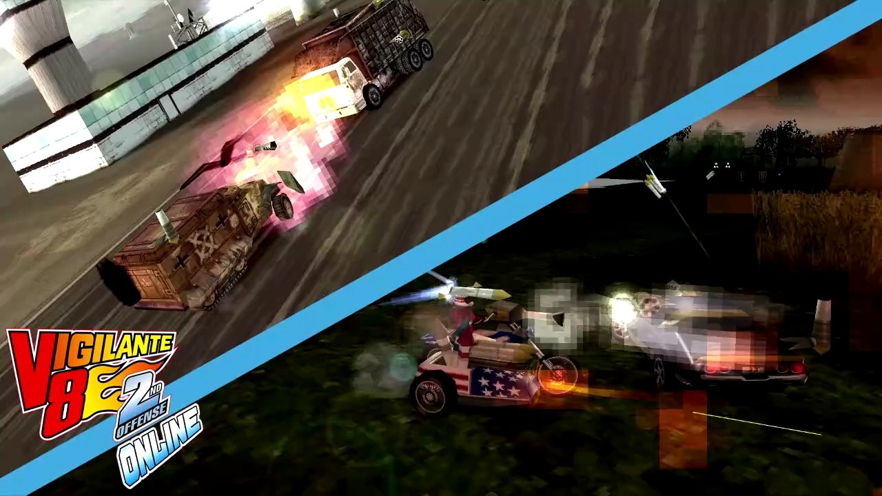 Vigilante 8 - 2nd Offense Online - Multiplayer #138 - 6-8 Players