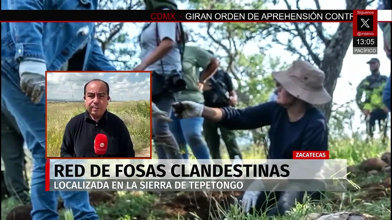 Localizan red de fosas clandestinas en la sierra de Tepetongo, entre Zacatecas