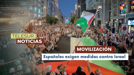 Barcelona realiza una nueva movilización en apoyo a Palestina