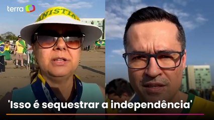 Mãe de foragido e Deltan Dallagnol se unem em ato por anistia e atacam o STF: 'Violação de direitos'