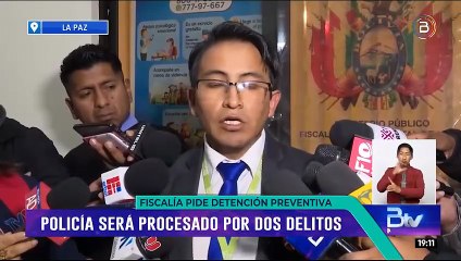 Fiscalía solicita la detención preventiva del policía acusado de viol4r a una adolescente