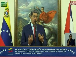 Presidente Maduro: Venezuela está comprometida en la construcción del nuevo mundo