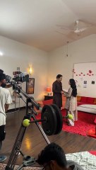 Pakistani drama romance video behind the scene