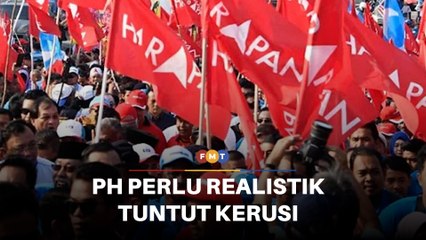 Realistik tuntut kerusi, ambil kira sentimen tempatan di Sabah, PH diberitahu