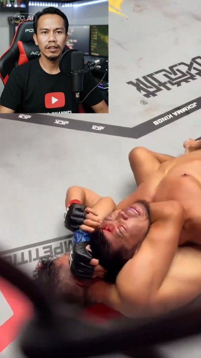 SUBMISSION Rear naked choke #ufc #mma #submission #shorts #shortvideo #shortsfeed