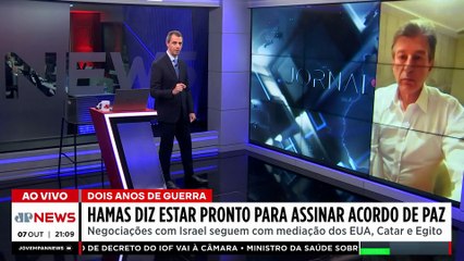 Israel e Hamas vão selar acordo de paz definitivo após intermédio dos EUA? Especialista avalia