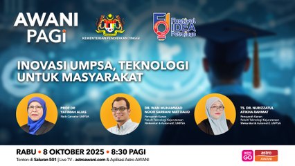 AWANI Pagi: Terowong Angin Pintar, Pacu Bandar Selamat & Lestari