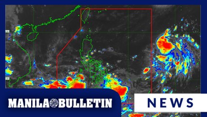 ITCZ, northeasterly windflow to bring rain showers over parts of the Philippines