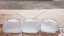 ice + salt experiment #shorts #short #trending #scienceexperiment