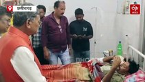 चरणदास महंत पहुंचे चिरमिरी रिजनल हॉस्पिटल, ओपनकास्ट माइंस में हुए हादसे के पीड़ितों से की मुलाकात