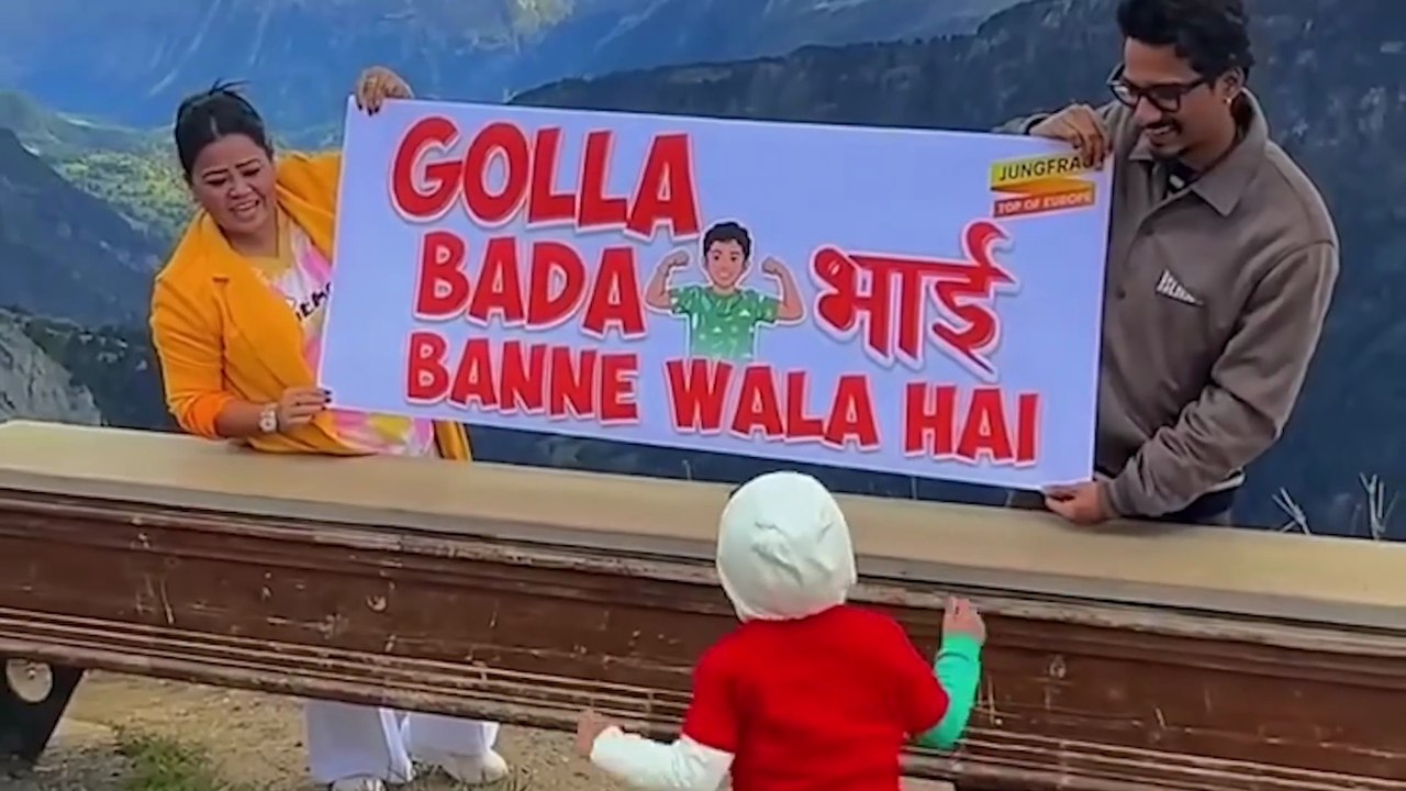 Bharti Singh and Haarsh Limbachiyaa announce their 2nd pregnancy