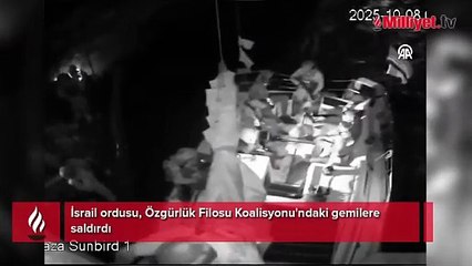 İsrail ordusu, Özgürlük Filosu Koalisyonu'ndaki gemilere saldırdı