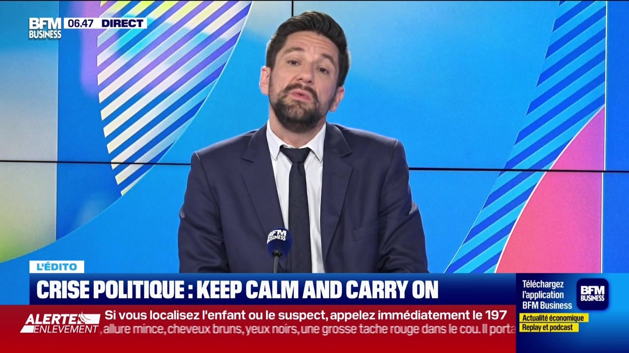 L’Edito de Raphaël Legendre : Crise politique, keep calm and carry on - 08/10