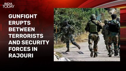 Terrorists trapped after gunfight in J&K's Rajouri; UK PM Keir Starmer in Mumbai
