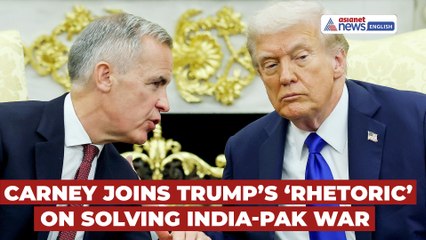Canadian PM Carney Joins Trump’s Rhetoric on Solving India-Pak War During Meet at White House