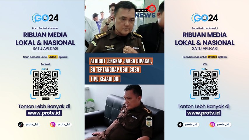 Atribut Lengkap Jaksa Dipakai, BA Tertangkap Usai Coba Tipu Kejari OKI