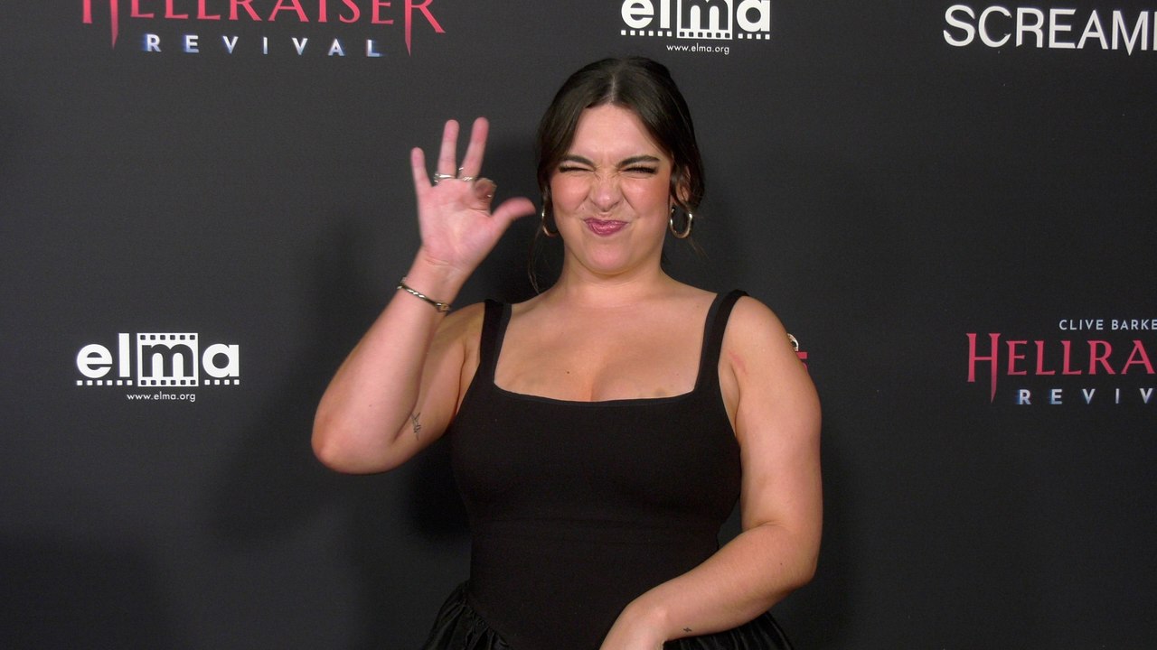 Isabella Gomez 2025 Screamfest LA Opening Night Red Carpet Premiere of "Affection"