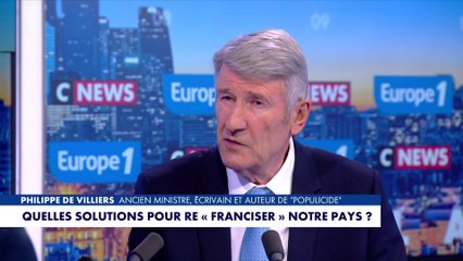 Philippe de Villiers : «Il faut restituer le récit fondateur de notre nation»