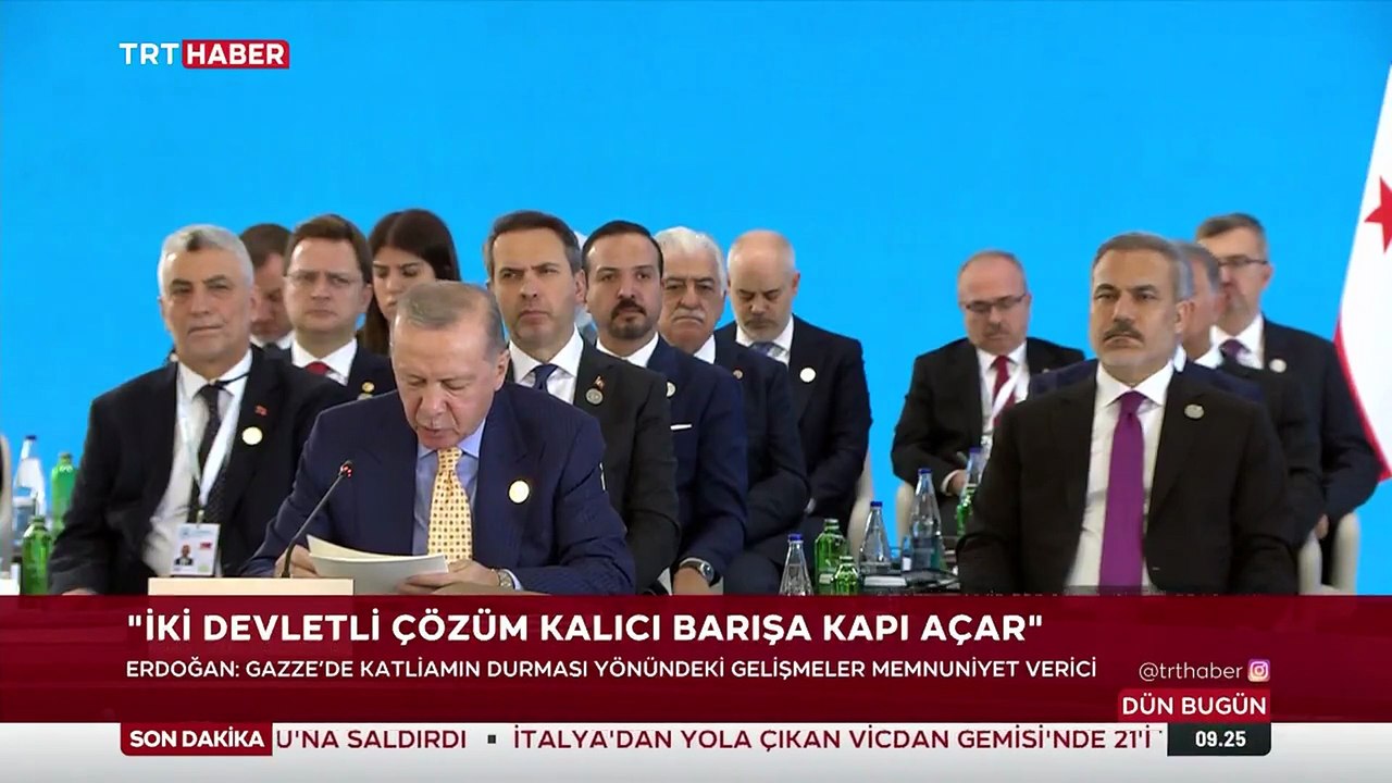 Türk Dünyası liderleri Azerbaycan'da buluştu