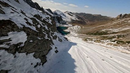 Kaçkar'ın en güzel manzaraları dron kamerasına böyle yansıdı