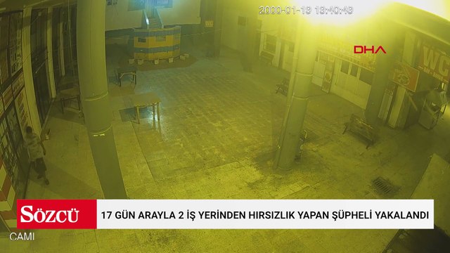Adana’da 17 gün arayla 2 iş yerinden hırsızlık yapan şüpheli yakalandı