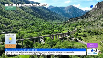 08/10/2025 - ici matin par ici Roussillon en vidéo