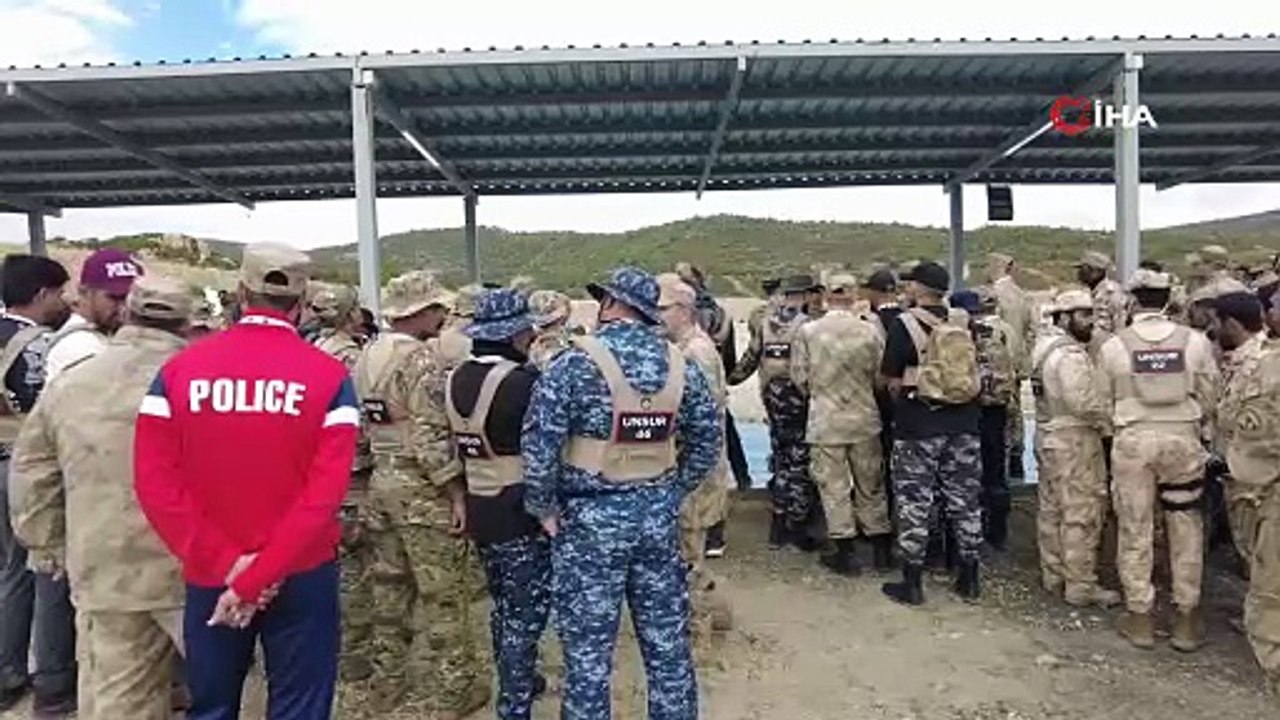 Jandarma ev sahipliğinde Uluslararası BORAN 7 Keskin Nişancı Yarışması nefes kesti