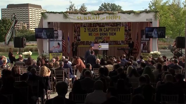 Families of hostages, survivors gather in Washington to mark two-year anniversary of Hamas attack