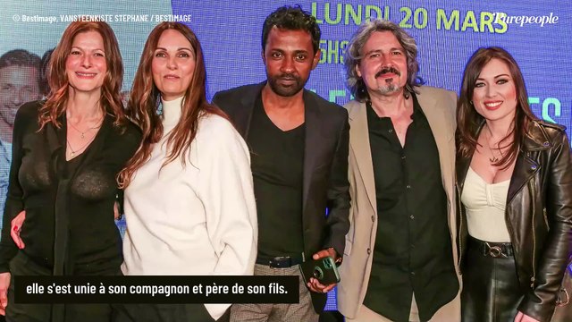 Les Mystères de l'amour : Une actrice emblématique s'est unie à son compagnon et père de son enfant, photos depuis la mairie