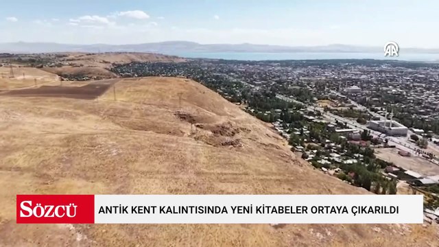Antik kent kalıntısında yeni kitabeler ortaya çıkarıldı