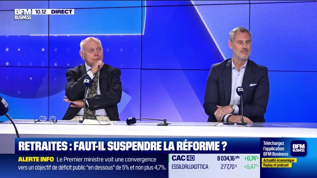 Les Experts : Retraites, faut-il suspendre la réforme ? - 08/10