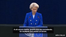 Von der Leyen: l'Ue "deve rispondere" a guerra ibrida della Russia