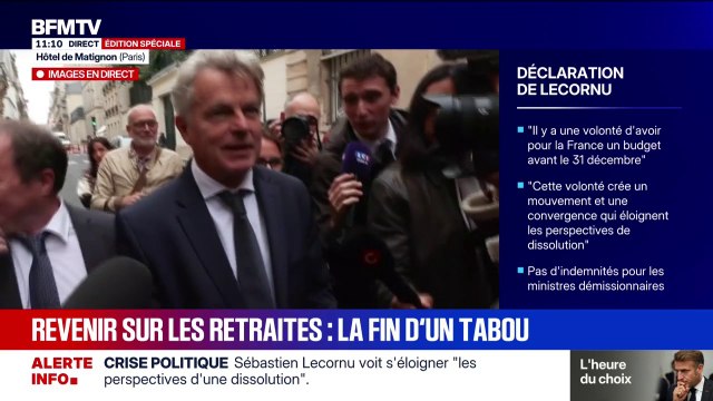 Les communistes sont arrivés à Matignon pour entamer d'ultimes négociations avec Sébastien Lecornu