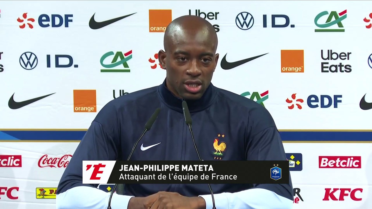 Mateta : « Le Mondial est dans un coin de ma tête » - Foot - Bleus - Qualif. Coupe du monde