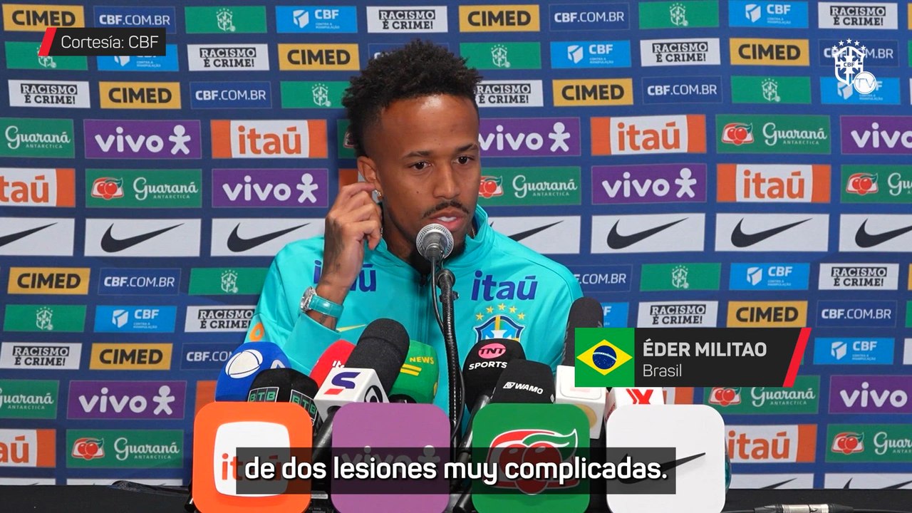 Militao: "En la segunda lesión de cruzado pensé en dejar el fútbol"