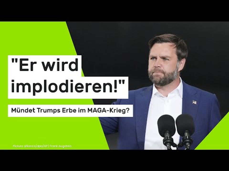 Ex-Vertrauter packt aus: 'Er wird implodieren!' Mündet Donald Trumps Erbe im MAGA-Krieg?