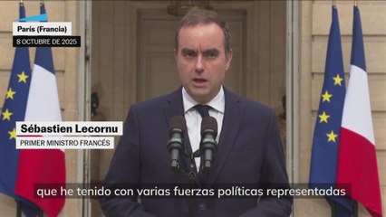 NO USAR Lecornu: "Existe la voluntad de que Francia tenga un Presupuesto antes del 31 de diciembre"